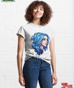 Copy Of Blue Hair Girl Alicia Classic T-Shirt Hoodie 3 Copy Of Blue Hair Girl Alicia Classic T Shirt Hoodie 4
