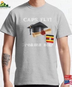 Copy Of Caps Fly Dreams Soar! Congratuations Ugandan Graduates Sweatshirt Unisex