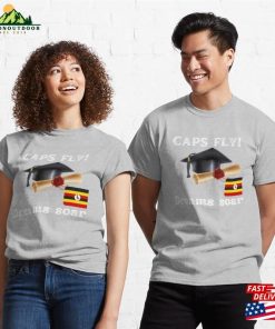 Copy Of Caps Fly Dreams Soar! Congratuations Ugandan Graduates Sweatshirt Unisex