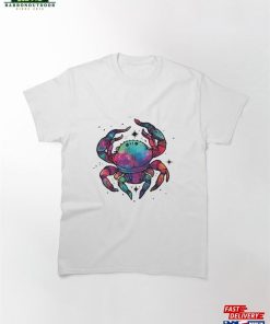 Cosmic Crab Embrace The Power Of Cancer Zodiac Classic T-Shirt Hoodie
