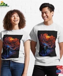 Cosmic Flower Glow Classic T-Shirt Hoodie 2 Cosmic Flower Glow Classic T Shirt Hoodie 3