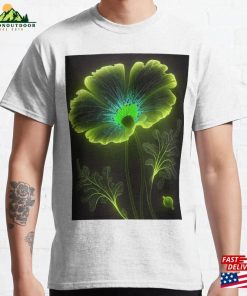 Cosmic Flower Glow Classic T-Shirt Hoodie Unisex