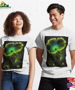 Cosmic Flower Glow Classic T-Shirt Hoodie Unisex 2 Cosmic Flower Glow Classic T Shirt Hoodie Unisex 3