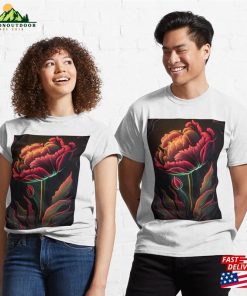Cosmic Flower Glow Classic T-Shirt Sweatshirt Hoodie