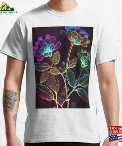 Cosmic Flower Glow Classic T-Shirt Unisex