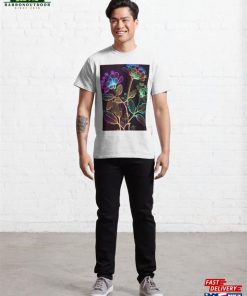Cosmic Flower Glow Classic T-Shirt Unisex 2 Cosmic Flower Glow Classic T Shirt Unisex 3