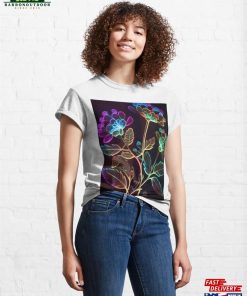 Cosmic Flower Glow Classic T-Shirt Unisex 3 Cosmic Flower Glow Classic T Shirt Unisex 4