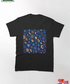 Cosmic Wonders Stellar Patterns And Planetary Designs Classic T-Shirt Unisex