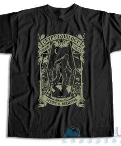 Cryptozoology Tracking Society T Shirt Unique Cheap Shop 5
