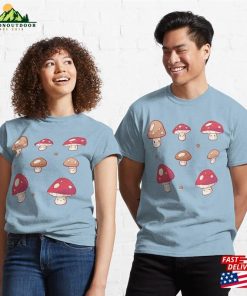Cute Mushroom Illustration Classic T-Shirt Sweatshirt