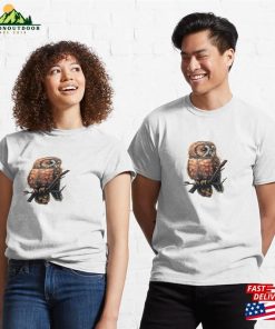 Cute Owl Art Classic T-Shirt Unisex Hoodie