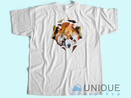 Cute Red Panda T-Shirt Unisex Custom Tee Shirt Printing