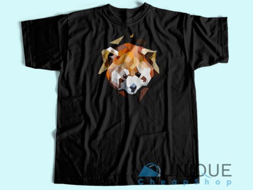 Cute Red Panda T-Shirt Unisex Custom Tee Shirt Printing