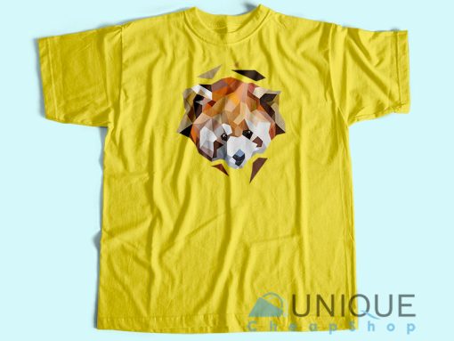 Cute Red Panda T-Shirt Unisex Custom Tee Shirt Printing