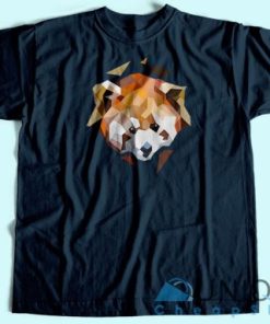 Cute Red Panda T Shirt Unisex Custom Tee Shirt Printing 5