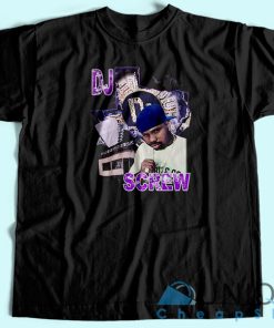 DJ Screw T-Shirt Unisex Custom Tee Shirt Printing