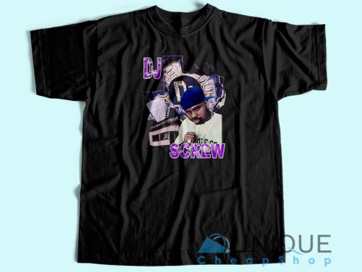 DJ Screw T-Shirt Unisex Custom Tee Shirt Printing