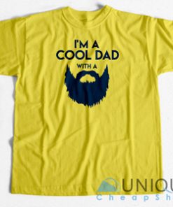 Dad Beard Cool Dad T-Shirt