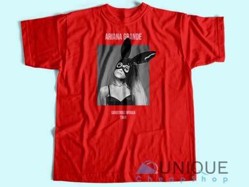 Dangerous Woman Tour T-Shirt Unisex Tee Shirt Printing