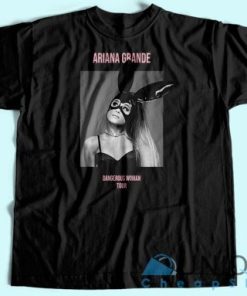 Dangerous Woman Tour T Shirt Unisex Tee Shirt Printing 5