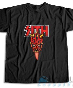Darth Maul Sith Kiss Heavy Metal T-Shirt
