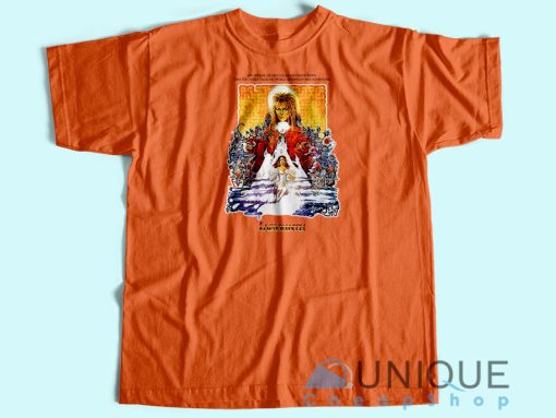 David Bowie Labyrinth 86 T-Shirt Unisex Custom Tee Shirt Printing