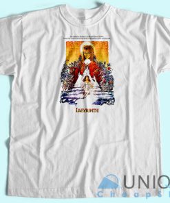 David Bowie Labyrinth 86 T-Shirt Unisex Custom Tee Shirt Printing