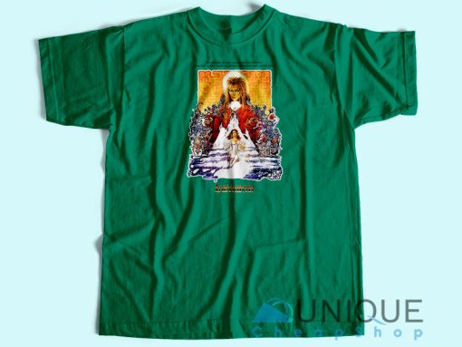 David Bowie Labyrinth 86 T-Shirt Unisex Custom Tee Shirt Printing