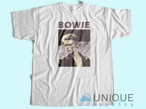 David Bowie T-Shirts Unisex Custom Tee Shirt Printing