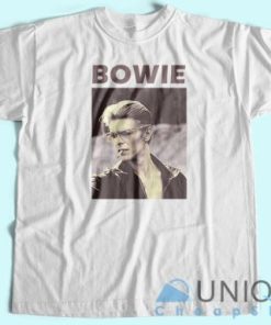 David Bowie T Shirts Unisex Custom Tee Shirt Printing 4