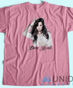 Demi Lovato T-Shirt Unisex Tee Shirt Printing Size S-3XL