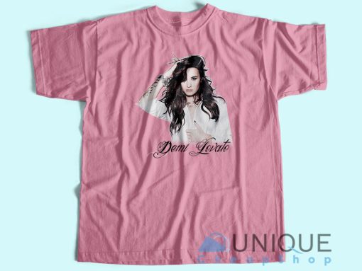 Demi Lovato T-Shirt Unisex Tee Shirt Printing Size S-3XL