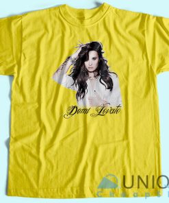 Demi Lovato T-Shirt Unisex Tee Shirt Printing Size S-3XL 2 Demi Lovato T Shirt Unisex Tee Shirt Printing Size S 3XL 3