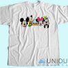 Disney Mickey And Friends T-Shirt Unisex Tee Shirt Printing Size S-3XL
