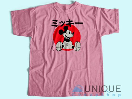 Disney Mickey Mouse T-Shirt Unisex Custom Tee Shirt Printing