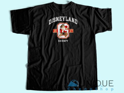 Disneyland Grumpy T-Shirt Unisex Custom Tee Shirt Printing