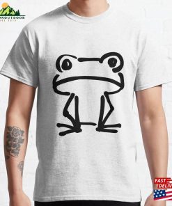 Doodle Frog Simple Child Marker Drawing Illustration Classic T-Shirt Sweatshirt Hoodie