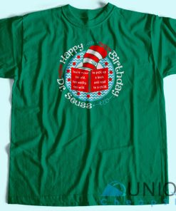 Dr Seuss Birthday T-Shirt Adult For Women Or Men