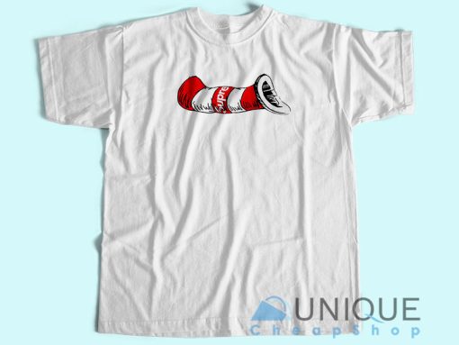 Dr Seuss Cat in The Hat T-Shirt Unisex Custom Tee Shirt Printing