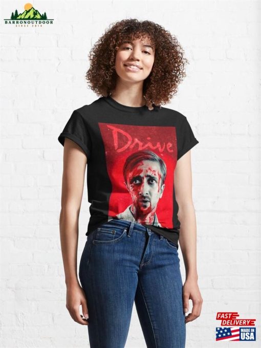 Drive Blood Poster Artwork Ryan Gosling Classic T-Shirt Unisex Hoodie