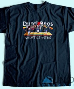 Dutch Bros Coffee Friends T-shirt Unisex Custom Tee Shirt Printing