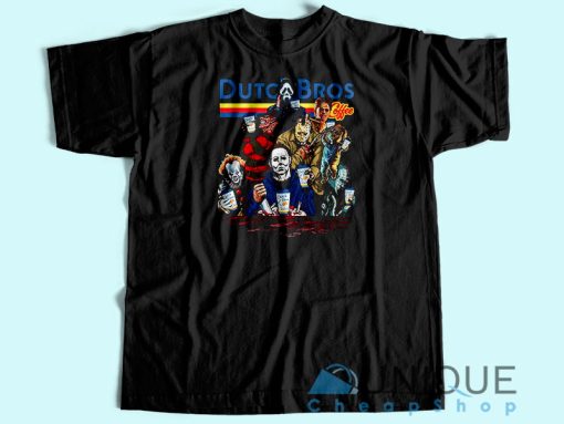 Dutch Bros Coffee T-shirt Unisex Custom Tee Shirt Printing