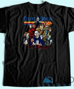 Dutch Bros Coffee T shirt Unisex Custom Tee Shirt Printing 3