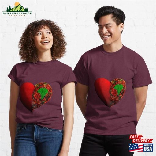 Earth Heart Classic T-Shirt Sweatshirt