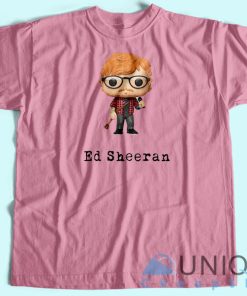 Ed Sheeran Cartoon T Shirt Adult Size S 3XL Unique Cheap Shop 3