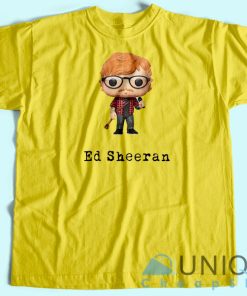 Ed Sheeran Cartoon T Shirt Adult Size S 3XL Unique Cheap Shop 4