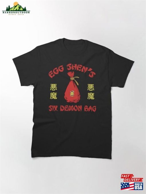 Egg Shen’s Six Demon Bag Wind Fire And All That Kind Of Stuff Classic T-Shirt Unisex