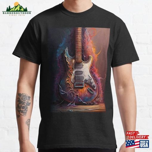 Electric Guitar Instrument Classic T-Shirt Sweatshirt Unisex