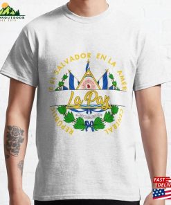 Escudo De La Paz El Salvador Classic T-Shirt Hoodie