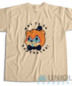 FNAF Security Breach Glamrock Freddy Superstars T-Shirt Size S-3XL